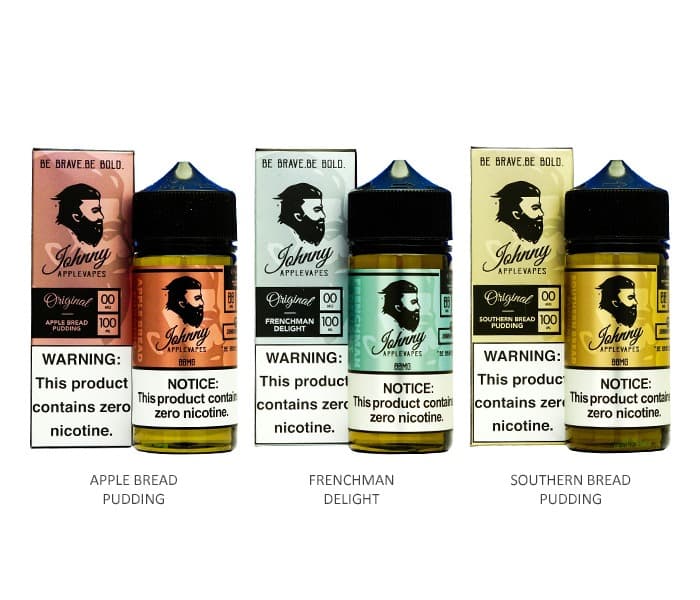 Johnny AppleVapes Series E-Liquid 100mL - Freebase thumbnail