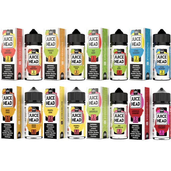 Juice Head Series E-Liquid 100mL - Freebase thumbnail