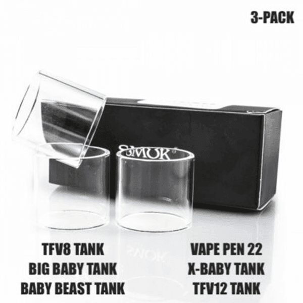 SMOK Baby Replacement Glass - 3-Pack thumbnail