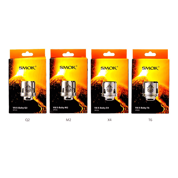 SMOK TFV8 X-Baby Coil - 3-Pack thumbnail