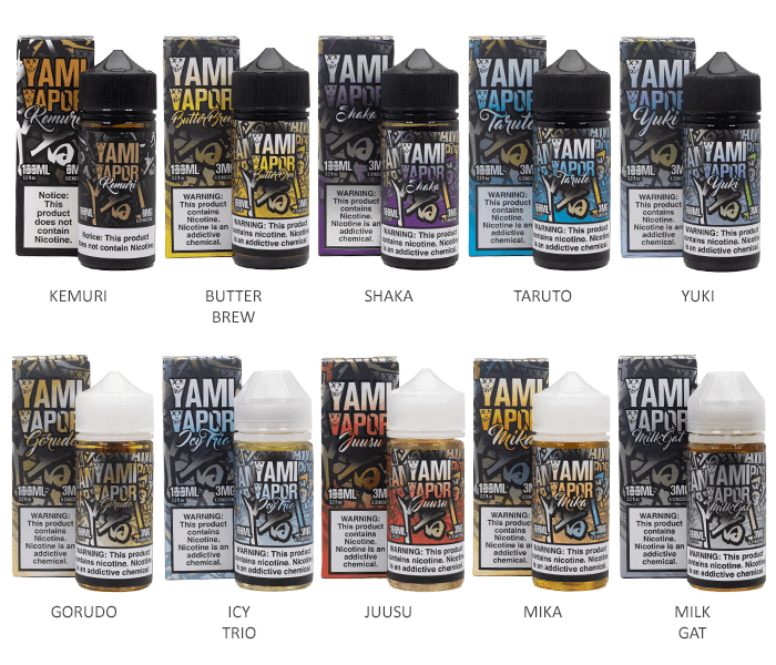 Yami Vapor Series E-Liquid 100mL - Freebase thumbnail
