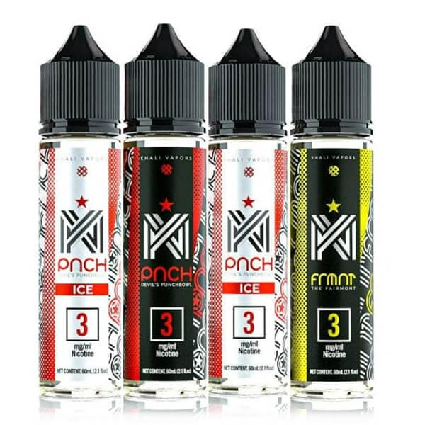 Khali Vapors Series E-Liquid 60mL - Freebase thumbnail
