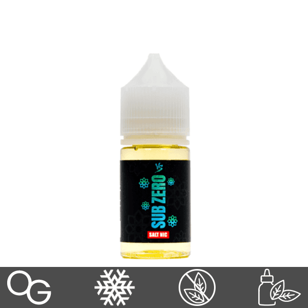 Zero Degrees - Subzero Salt Series E-Liquid 30mL - Salt Nic thumbnail